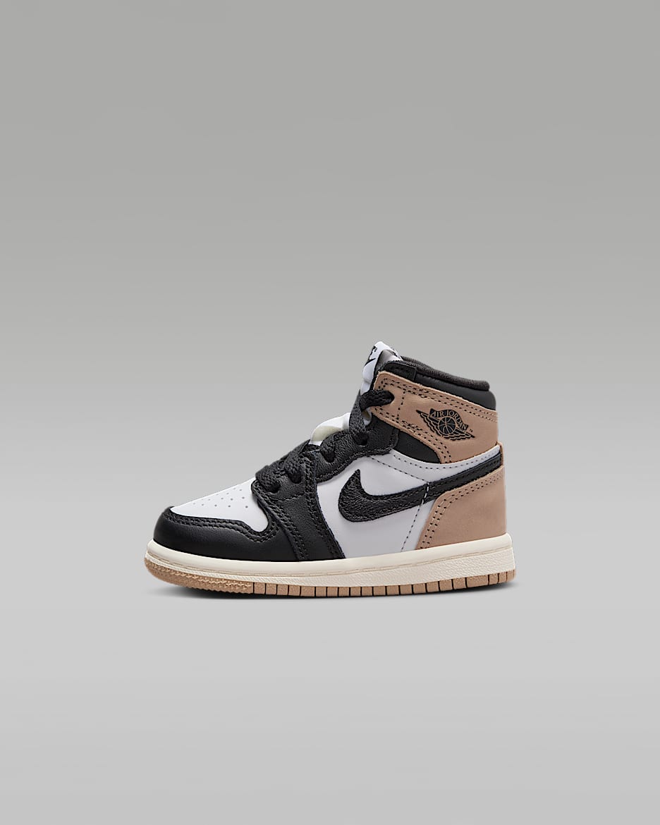 Jordan 1 Retro High OG Latte Baby Toddler Shoes